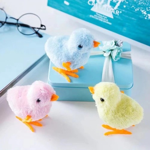 1pc clockwork plush chicken - 1pc,