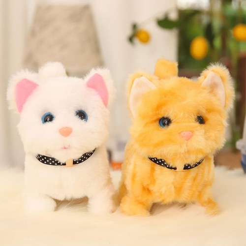 Interactive plush cat - cat, robotic