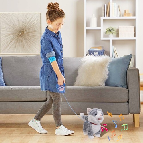 Leash cat plush toy electric - leash,