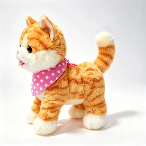 Ginger plush cat - ginger,
