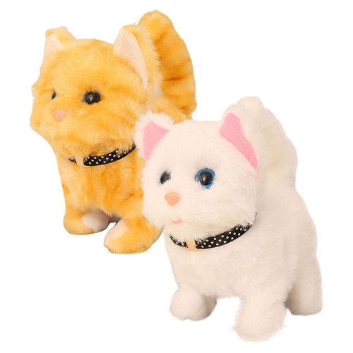 Interactive plush cat robotic - interactive,