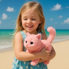 Plush Robot Cat Toy That Acts