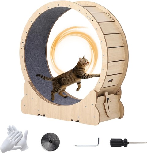 Large cat exercise wheel - large,