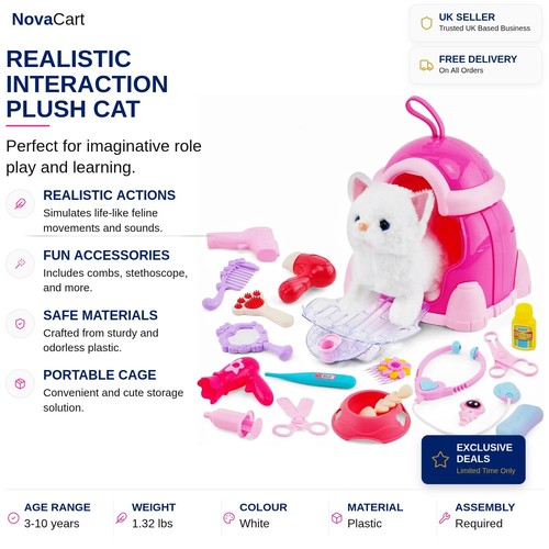 Interactive cat playset - cat,