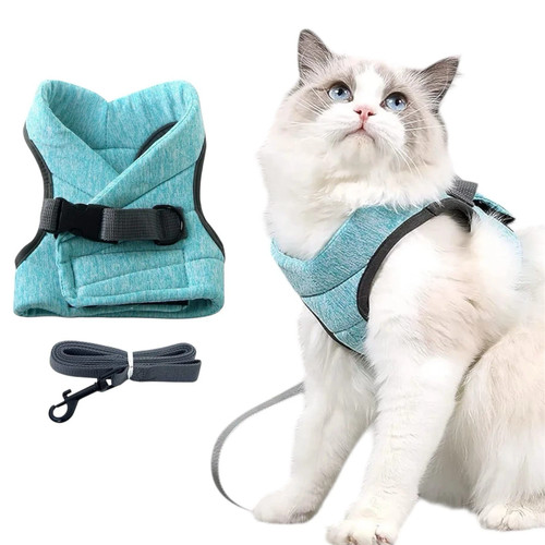 Cat harness and leash for - harness,