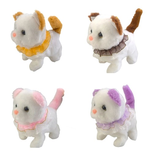 Animated cats doll toy walking - animated,