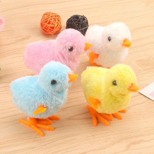 Wind plush chicken cat - wind-up,
