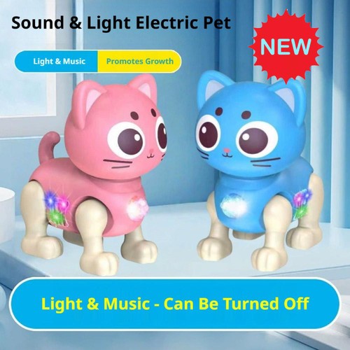Electric robot cat toy
