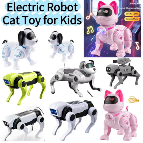 Walking robot cat - robot, kids