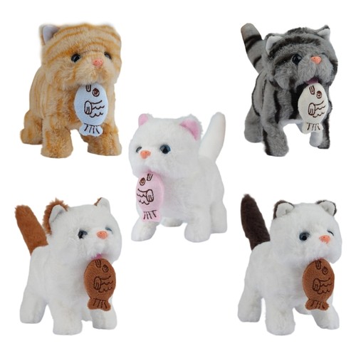 Interactive plush cats - interactive,